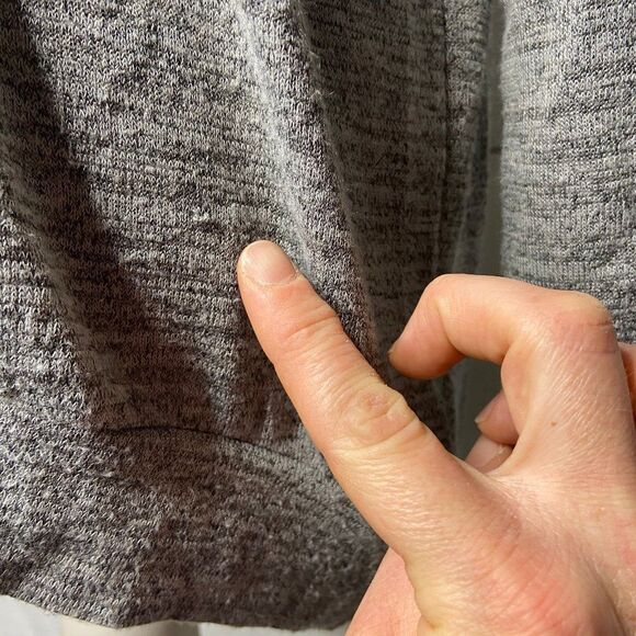 Philosophy long sleeve grey gray top size large - Picture 4 of 6